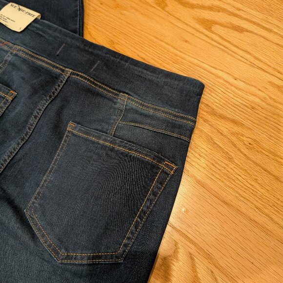 NWT Free People In My Feelings Cropped Bootcut Pull-on Jeans Sz Small Tall - Picture 6 of 10